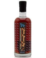 Glasgow Distillery Little Brown Dog Single Lowland Malt Whisky flaske med Barrowland-etiket